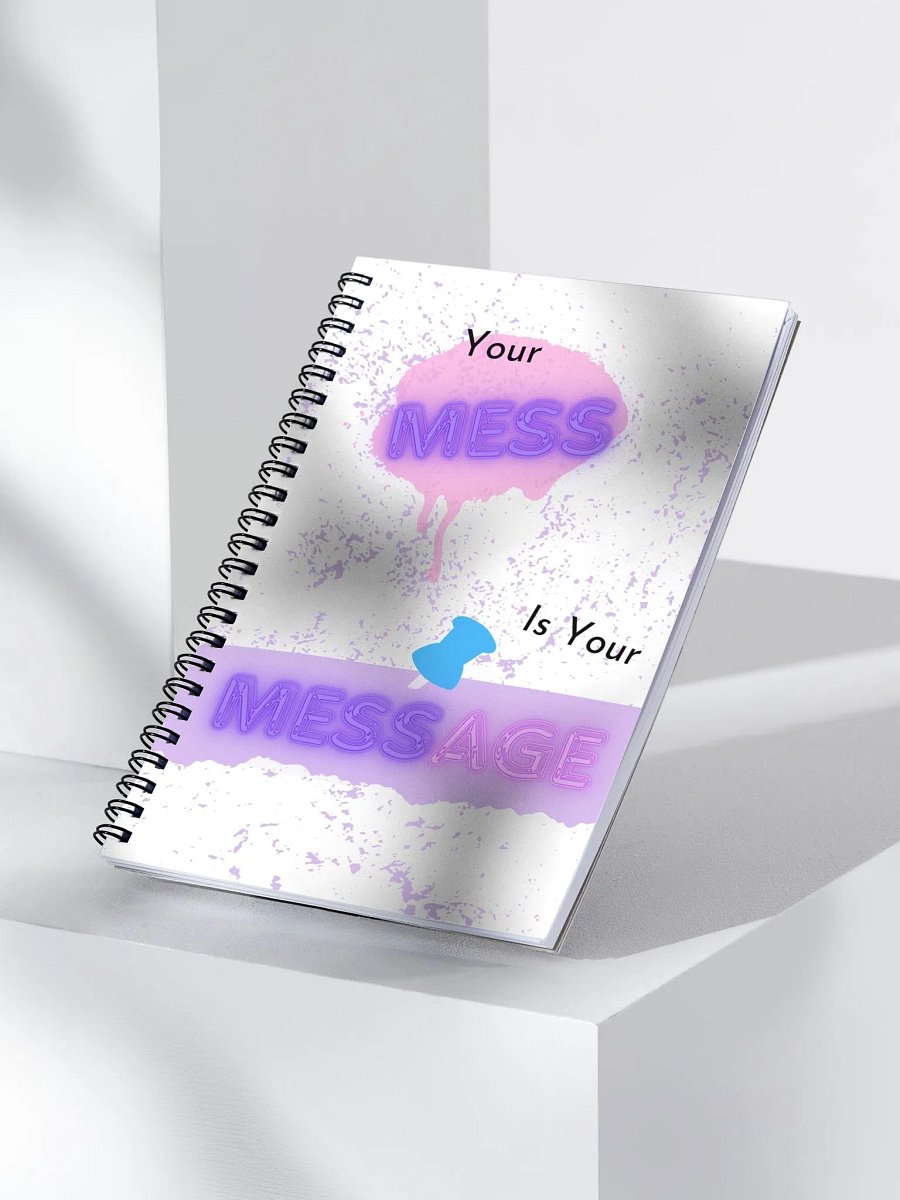 MESSage Spiral Notebook product image (3)