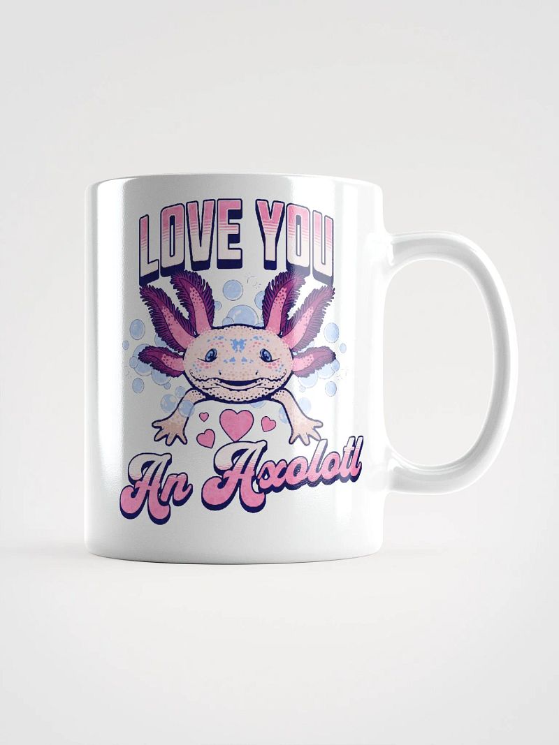 Axolotl Valentine Mug