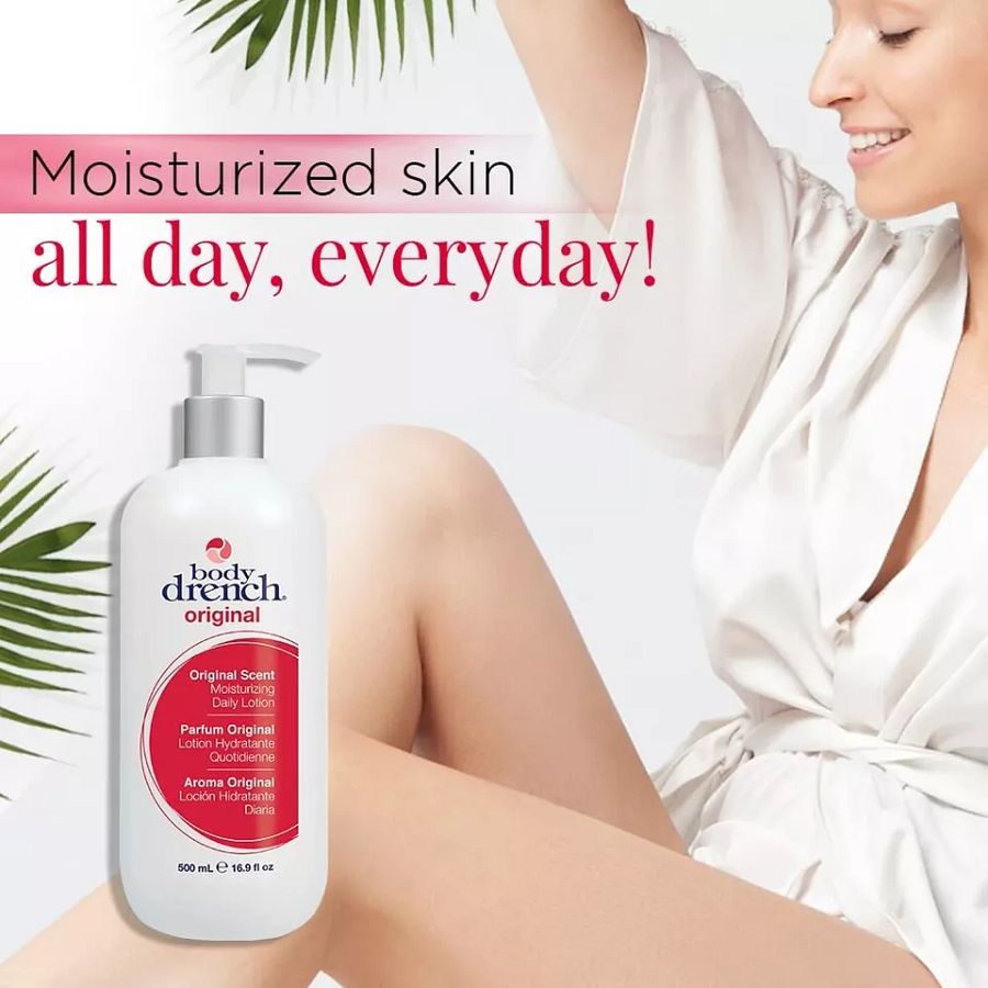 Body Drench Moisturizing Lotion for all skin types 16.9 oz (2 Bottles) product image (4)