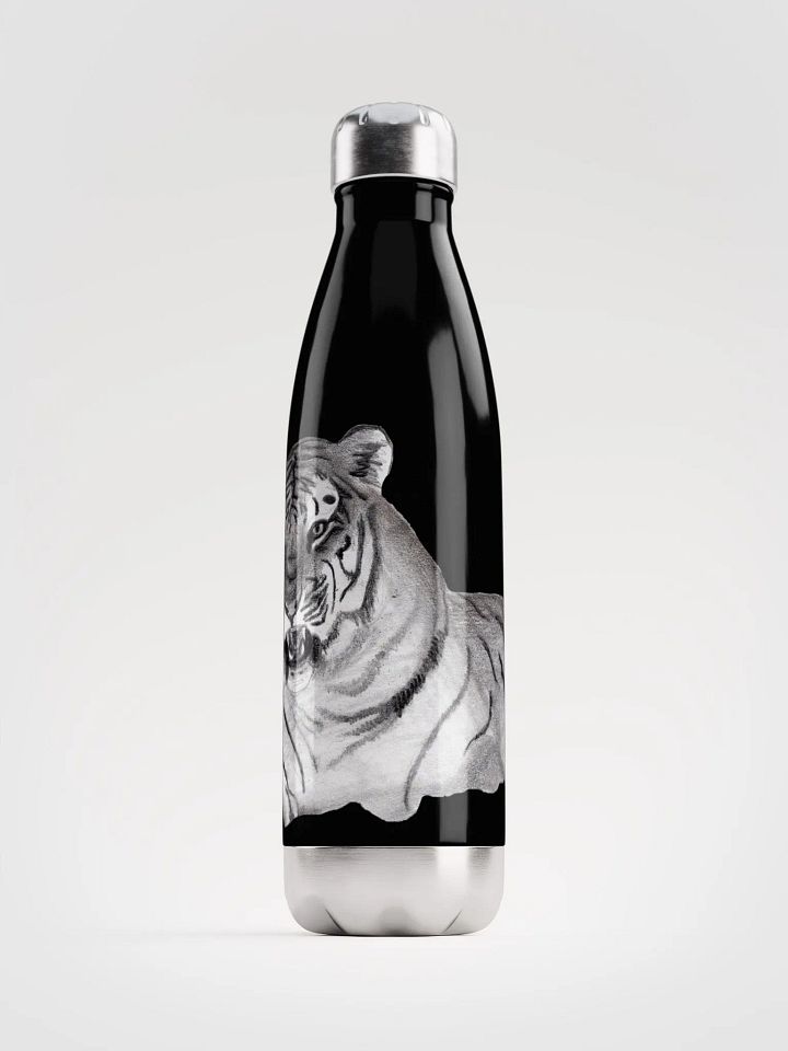 Tiger Drawing Water Bottle product image (1)