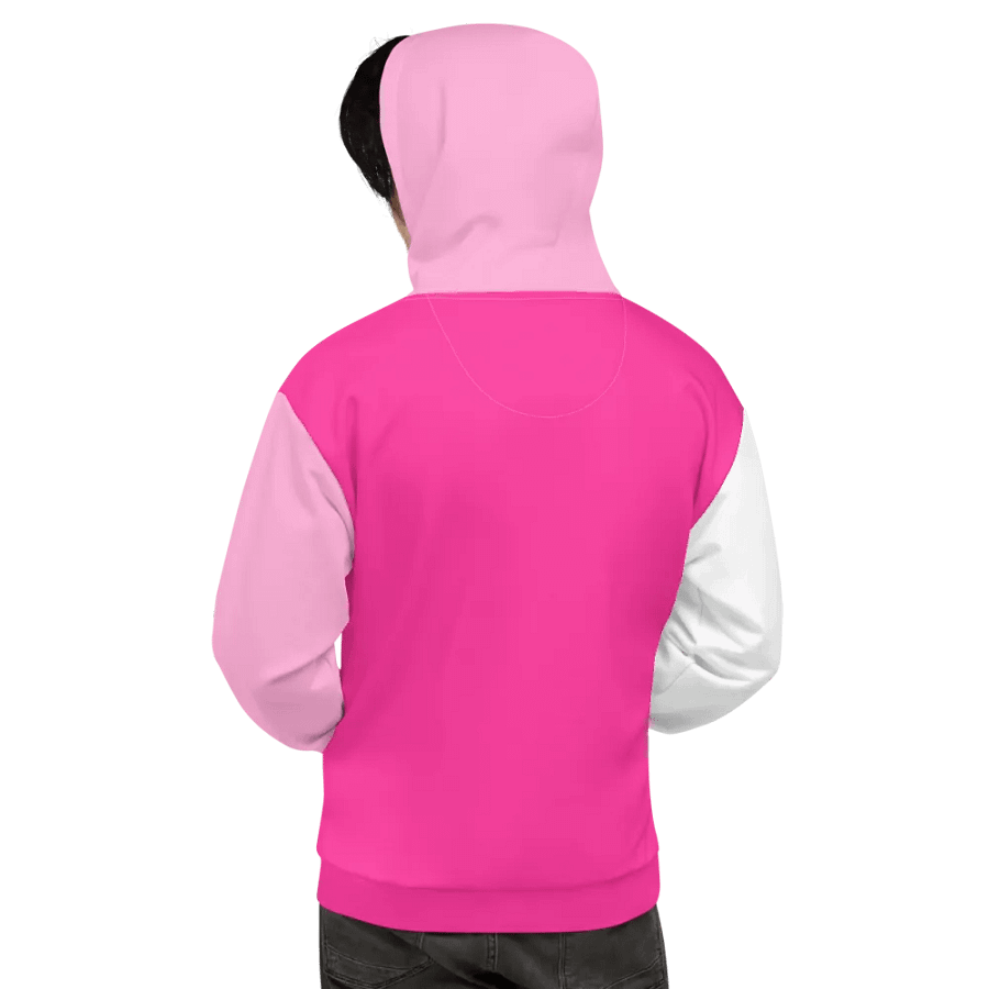 delightful safety pink hoodie product image (5)