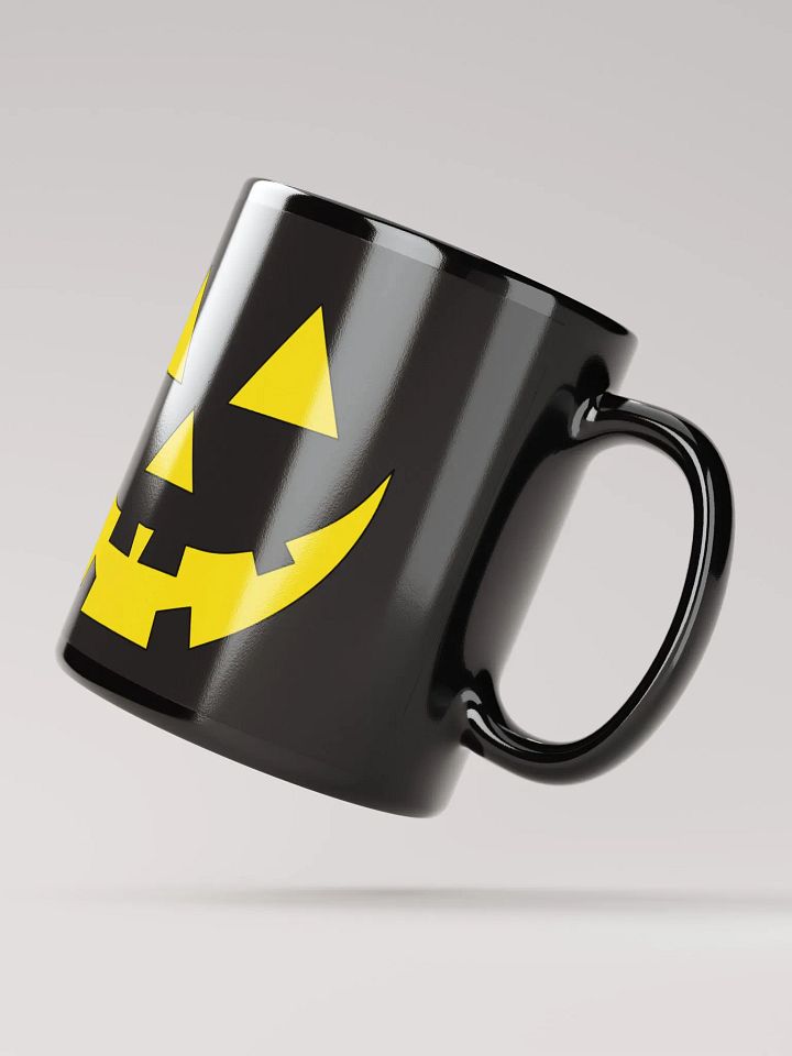 Black Halloween Jack o Lantern Mug! product image (2)