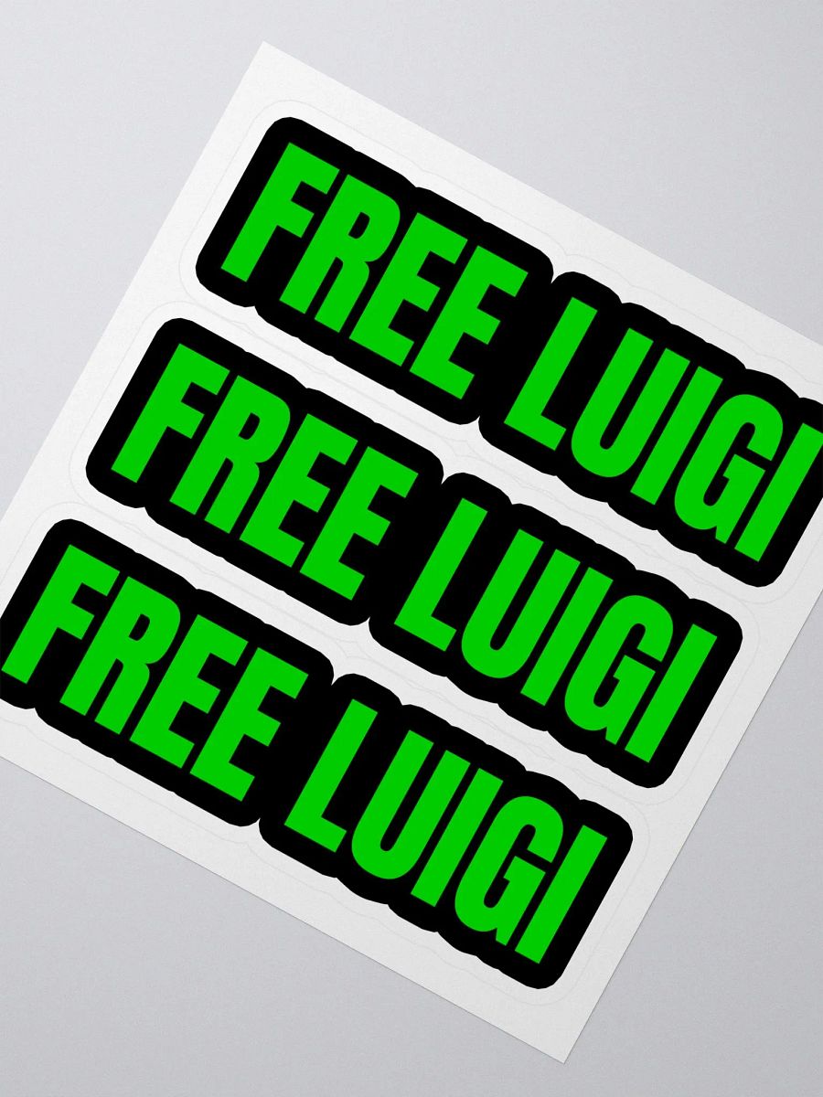 FREE LUIGI Stickers product image (3)