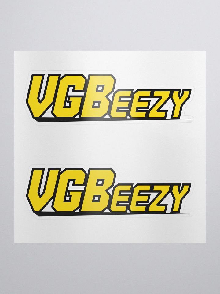 VGBeezy Stickers (Double Pack) product image (2)