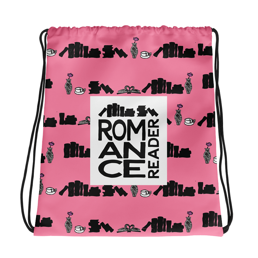Classy Romance Reader Drawstring Bag product image (1)