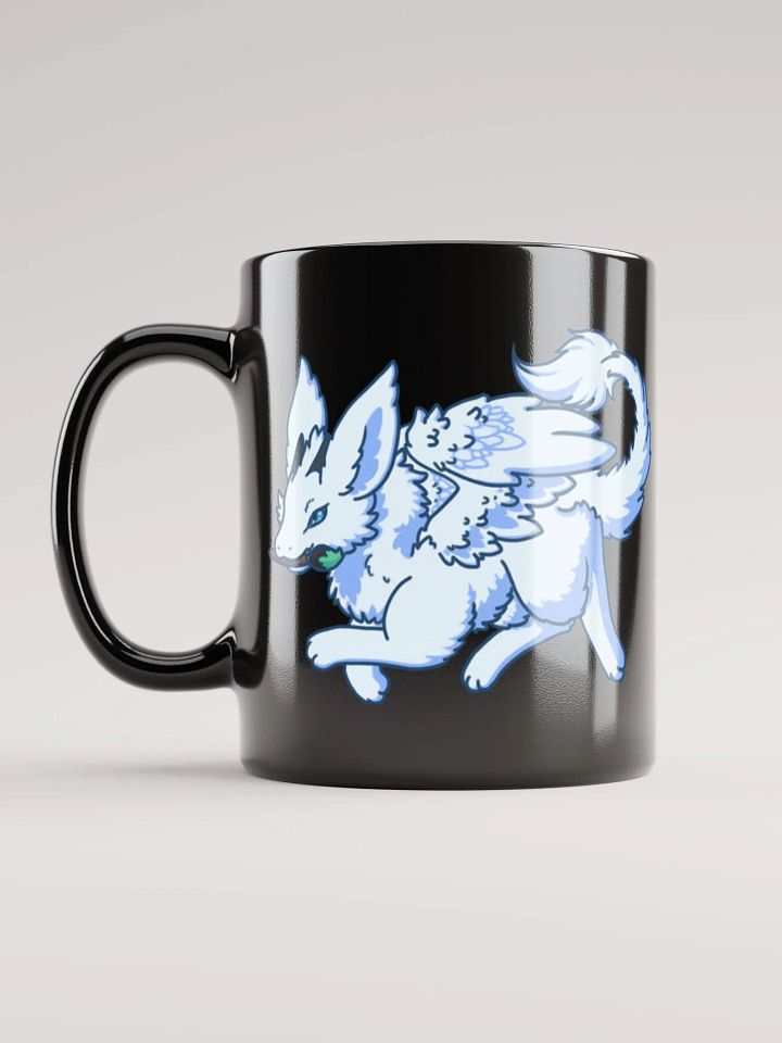 Floof Dergen Artist Glossy Black Mug product image (1)