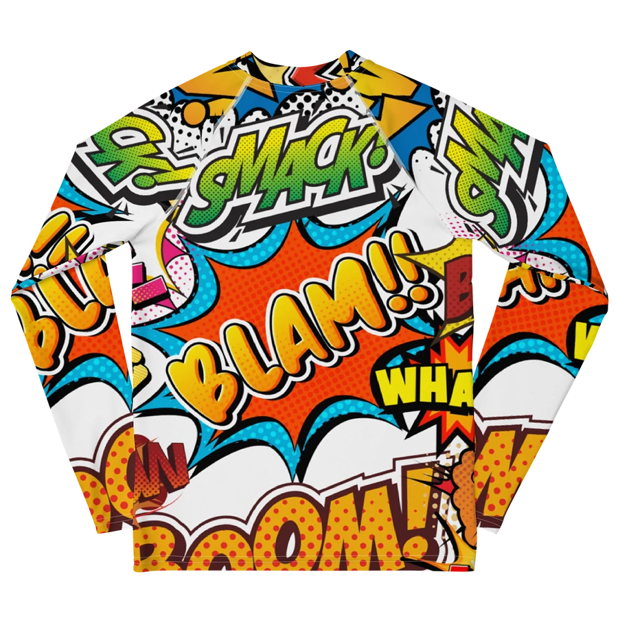 Dynamic Comic Action All-Over Print Youth Rash Guard product image (7)