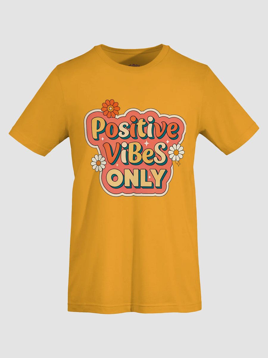 Retro Positive Vibes Only T-Shirt product image (4)