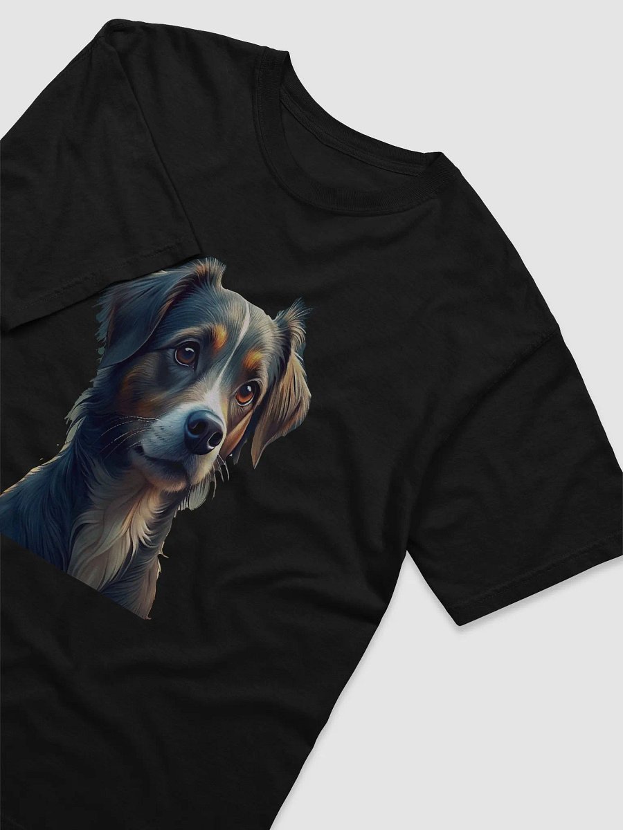 Realistic Dog Illustration Heavyweight T-Shirt product image (3)