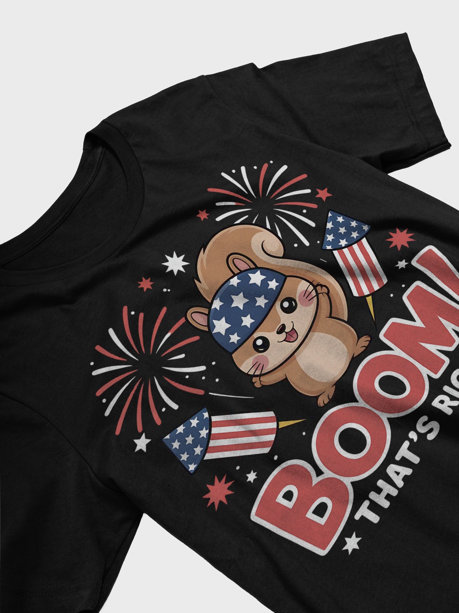 Patriotic Squirrel Boom! T-Shirt product image (19)