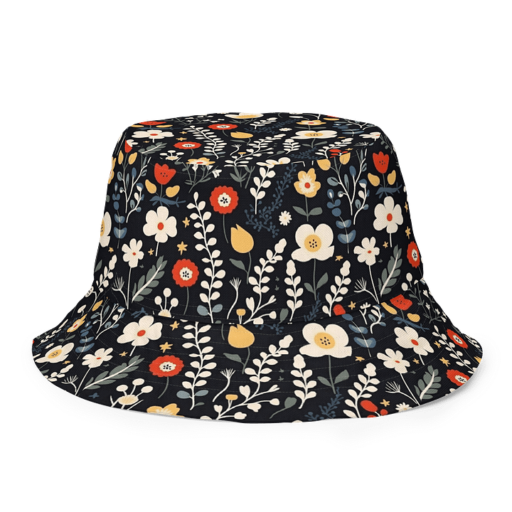 Reversible Floral Bucket Hat – Lightweight & Breathable product image (1)