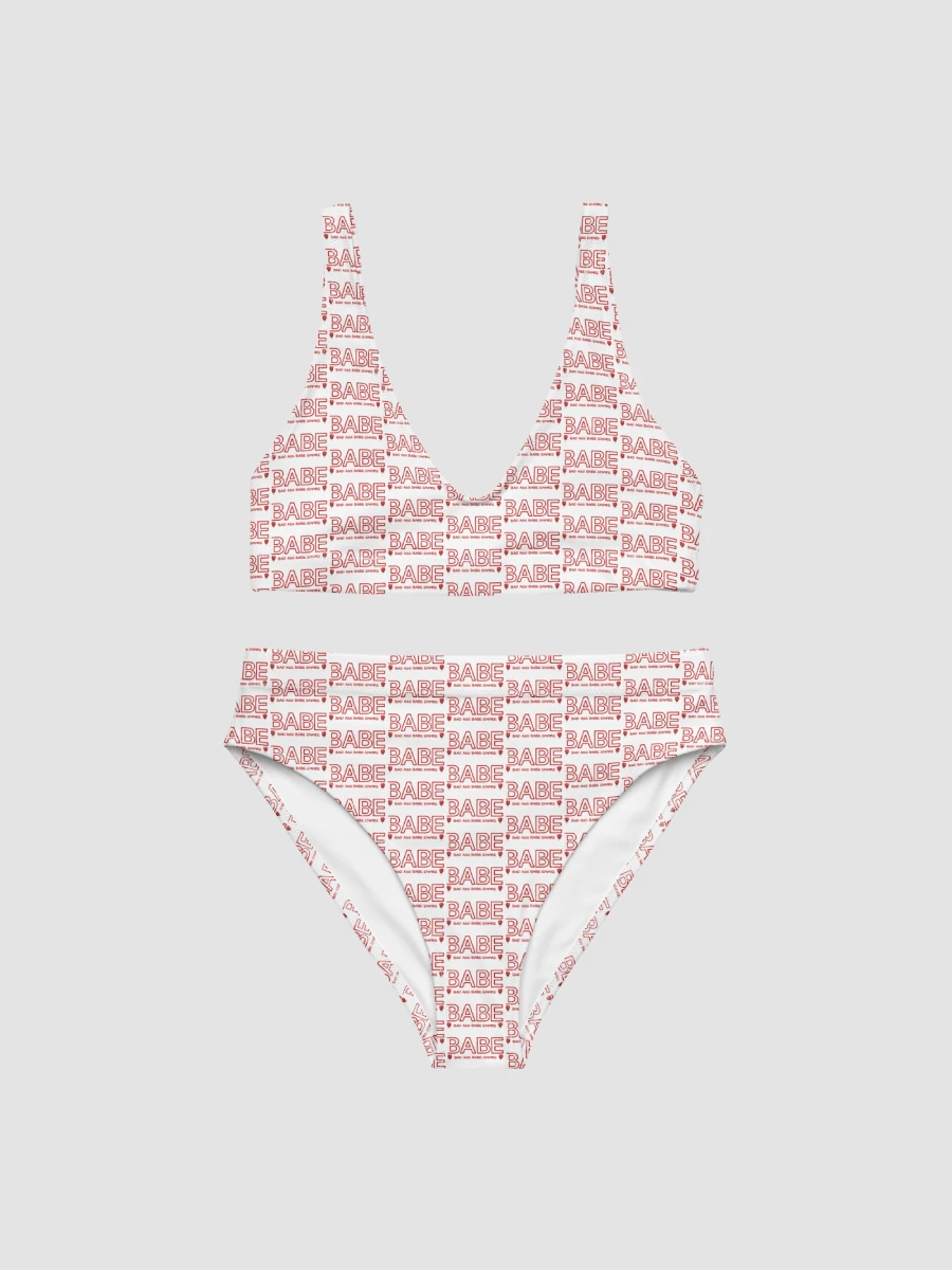 [Avaryana Rose] All-Over Print Recycled High Waisted Bikini Sublicolor 023B product image (1)