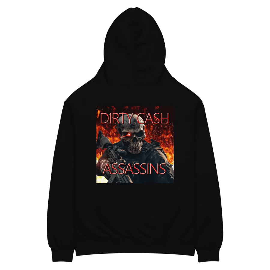 Red beard gaming and DCA hoodie product image (4)