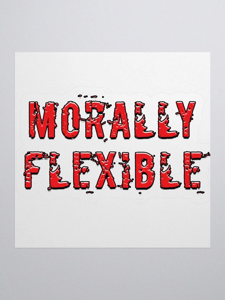Morally Sticker product image (3)