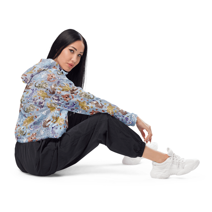 CATSHARK - women's cropped windbreaker product image (4)