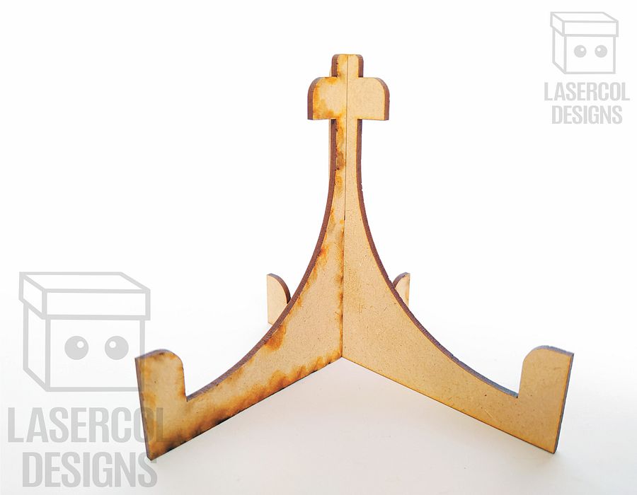 Easel Plate Stand Set 1 - Laser Cut Files product image (9)