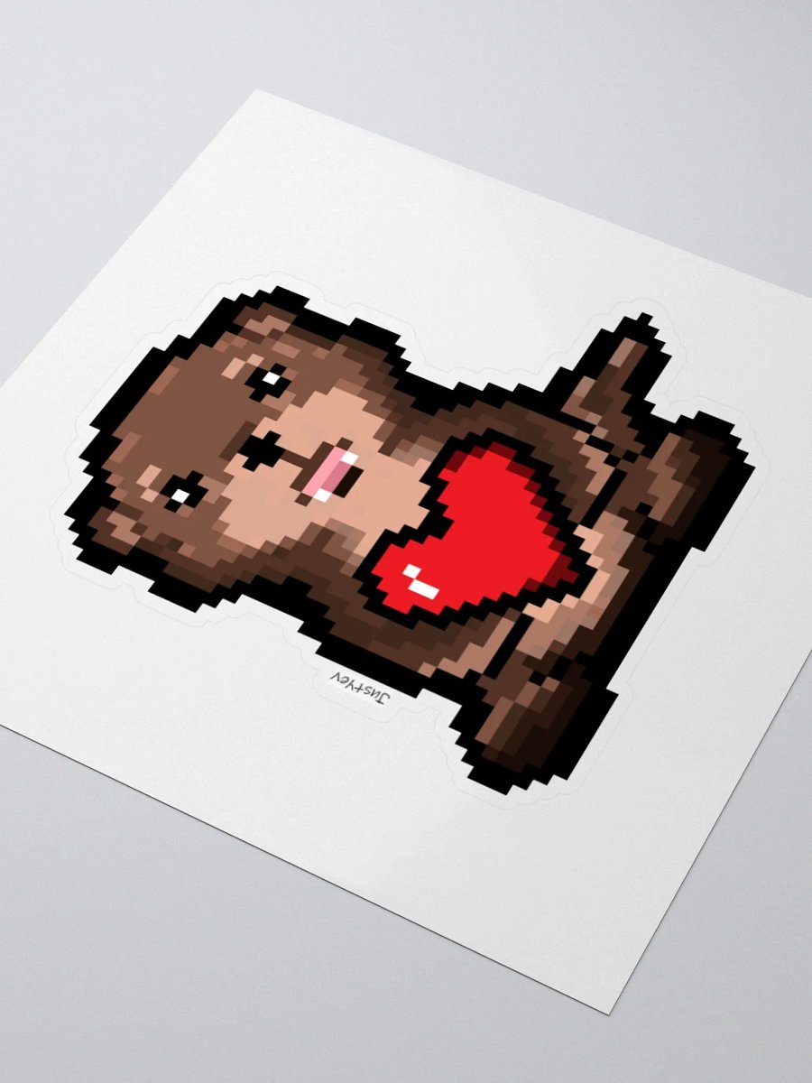 Otter Pixel Art Sticker product image (3)