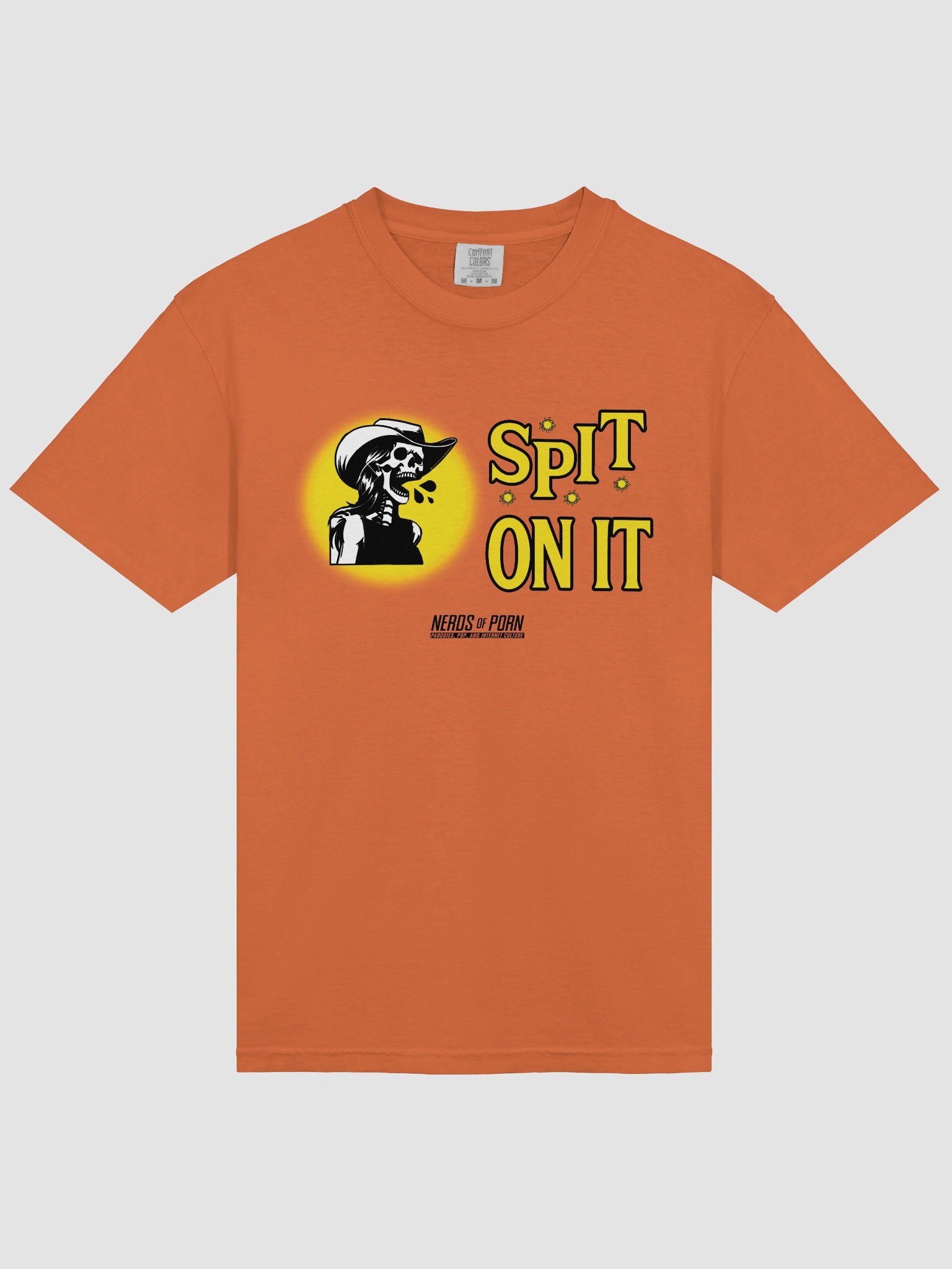 Spit On It Halloween Parody Tee (orange) product image (3)
