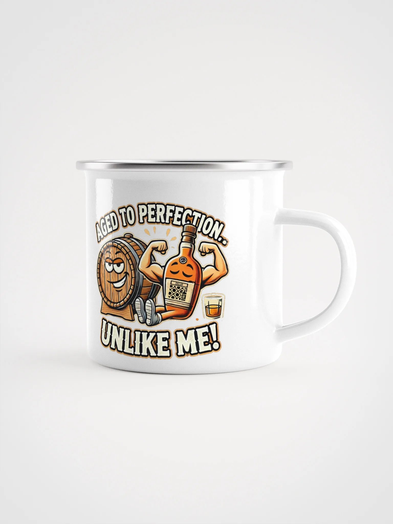 Cellar 8T Whisky - Aged - Enamel Mug product image (1)