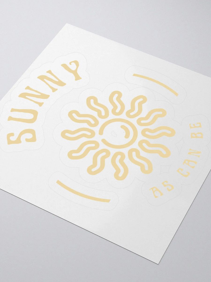 Sunny as can be sticker product image (12)