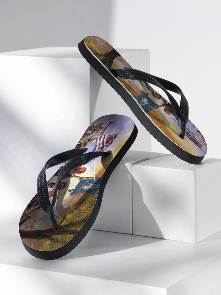 7th LA Pelican Regiment Flip Flops product image (2)