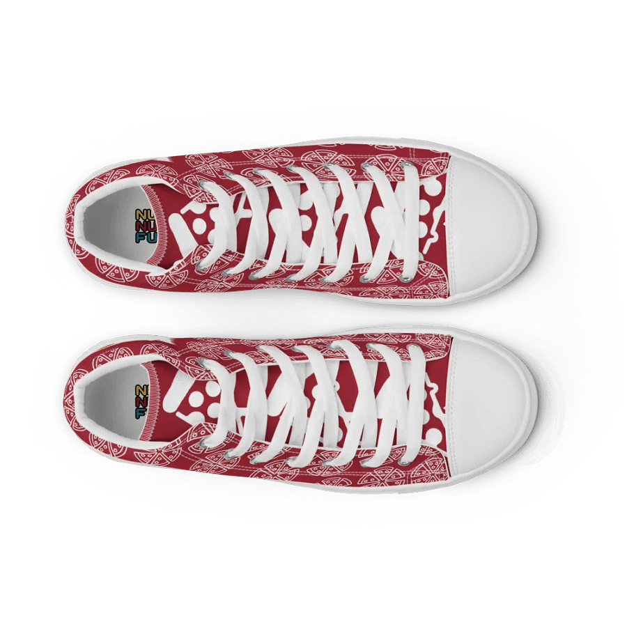 Love Pizza High Top Red/White Female product image (6)