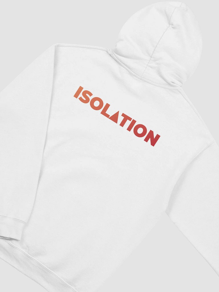 ISOL▲TION — S&J DUO — CLASSIC HOODIE — RED GRADIENT product image (5)