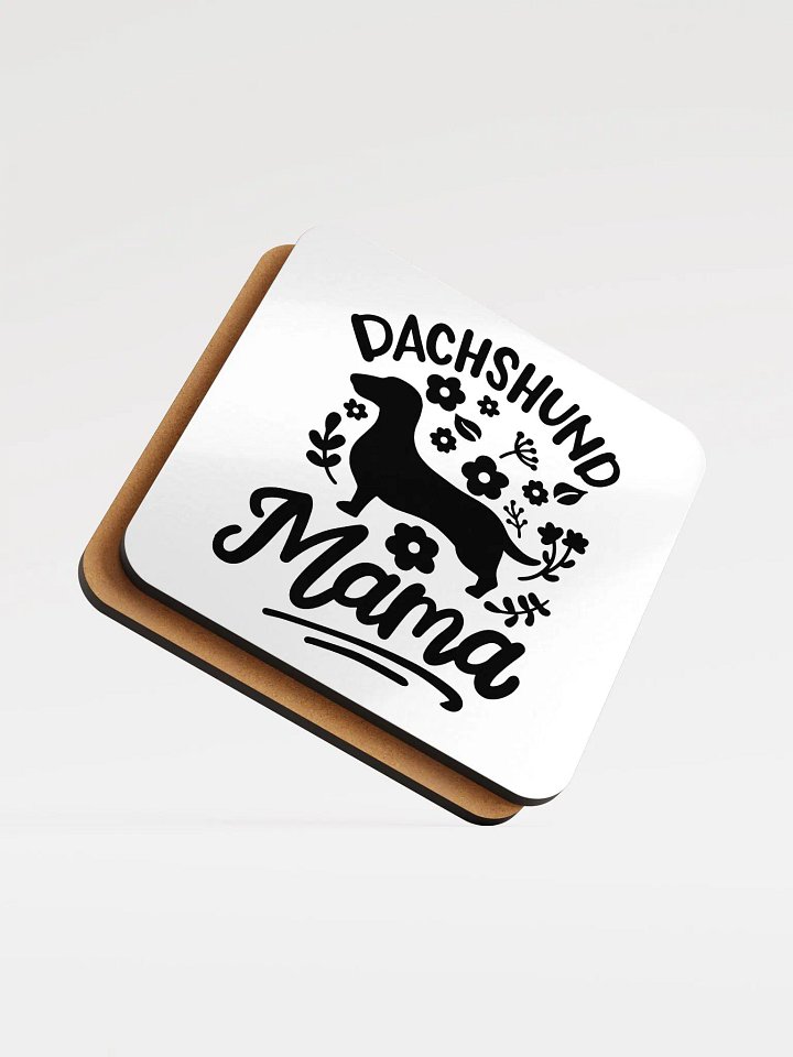 ScarletWolf Dachshund Mama Coaster product image (1)