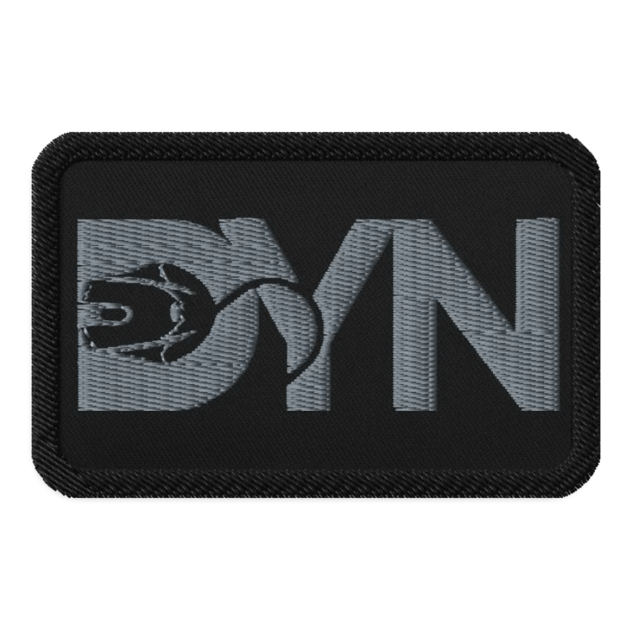 TopFrag™ DYN™ Embroidered Patch (Silver) product image (1)