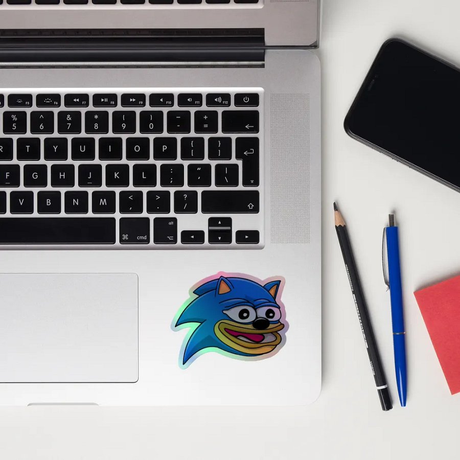 Sonic Holo Sticker product image (12)