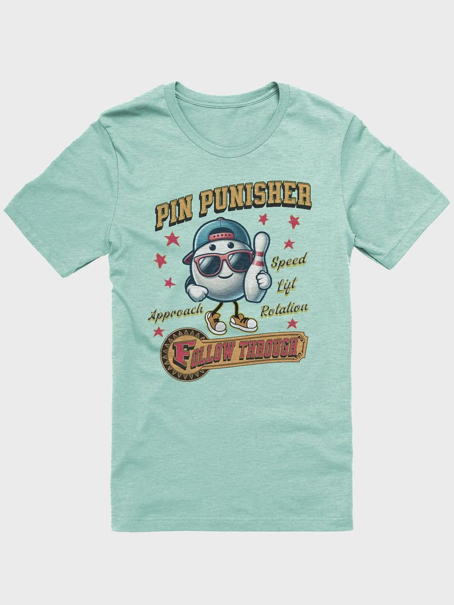 Pin Punisher Bowling Ball Graphic T-Shirt product image (19)