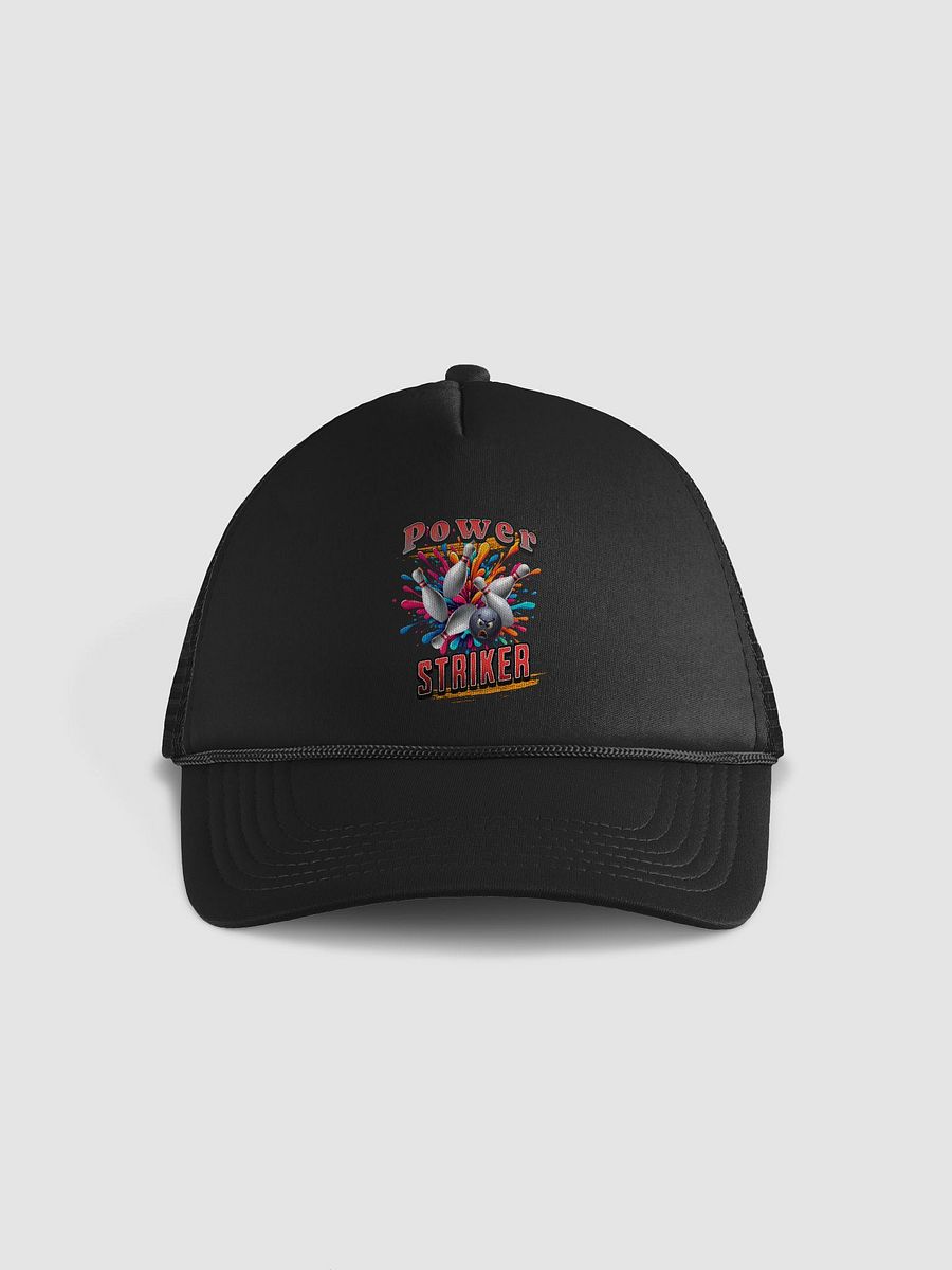 Power Striker Bowling Zone Fury Foam Trucker Hat product image (1)