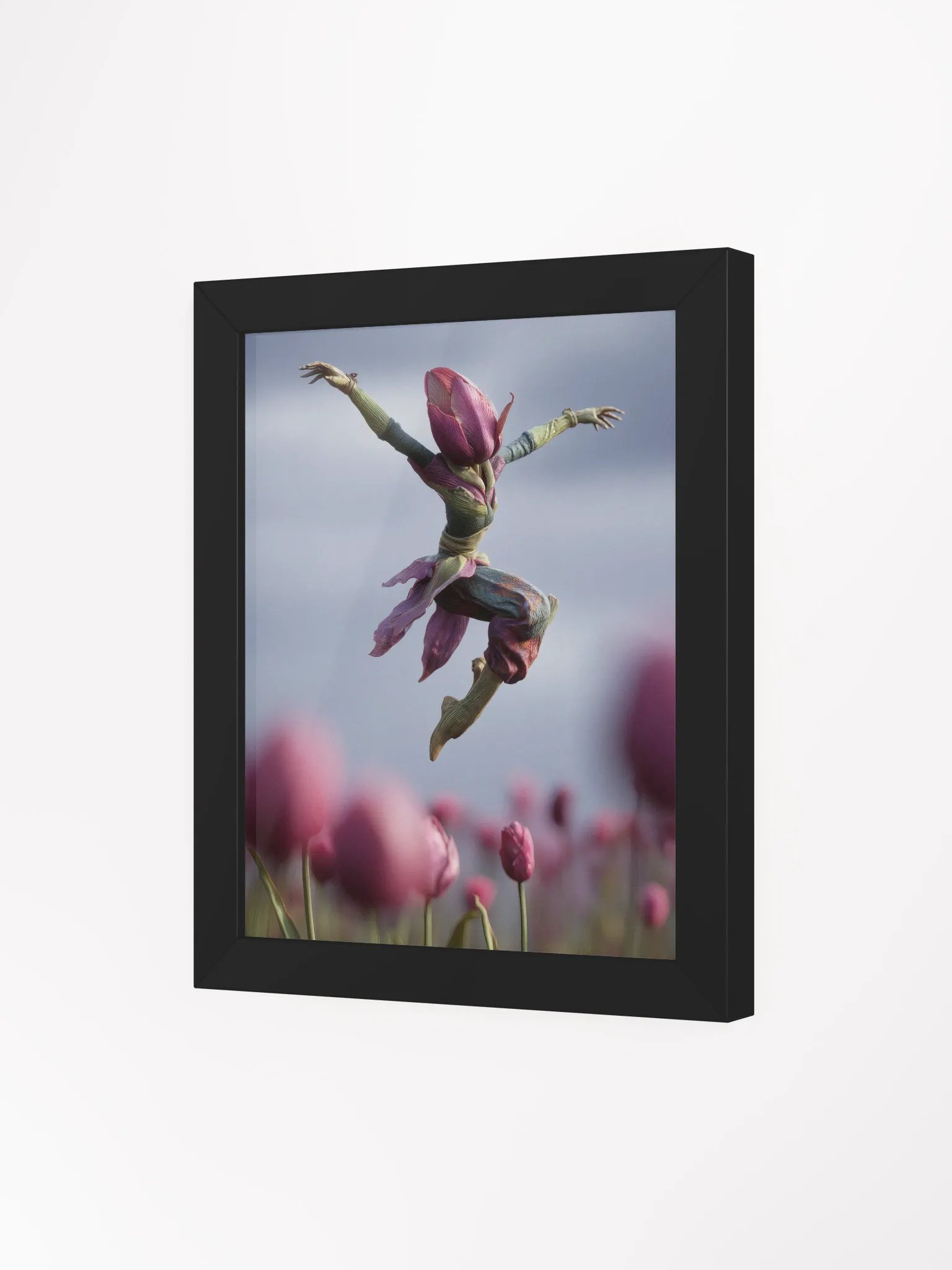 Tulip Fairy in Flight Framed Matte Poster product image (39)