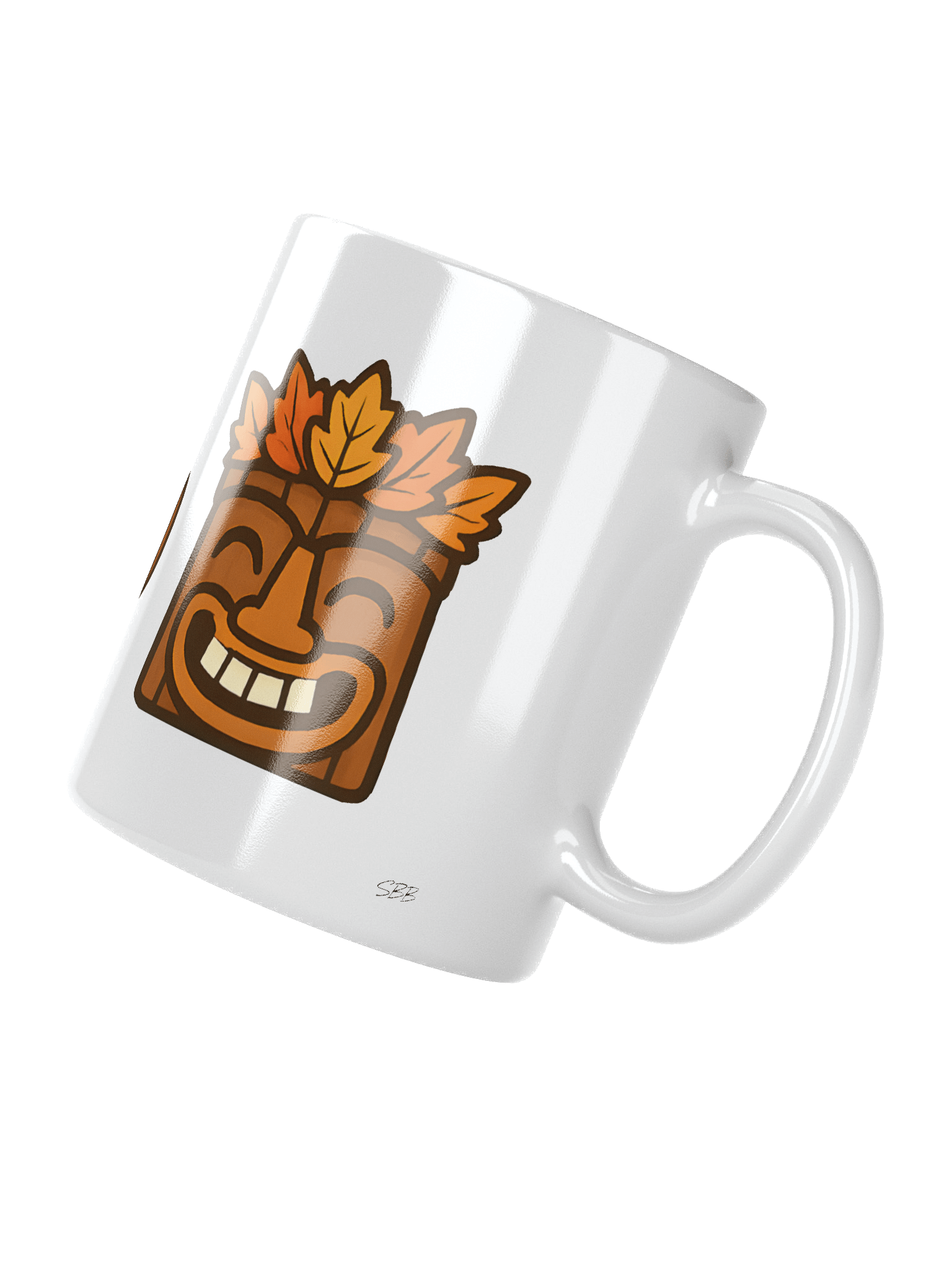 Autumn Tiki Emoji Warm Comfort Mug - 3 Sizes! product image (3)