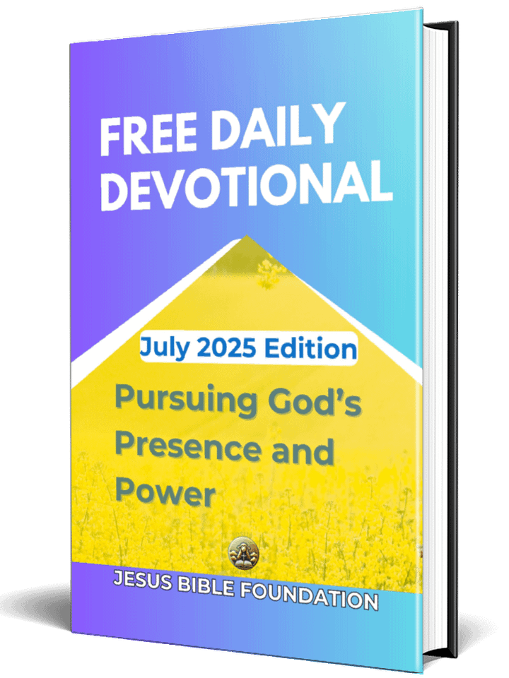 Free Daily Devotional July 2025 Edition: Pursuing God’s Presence and Power product image (1)
