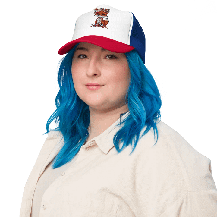 Flower Fox Trucker Hat product image (7)