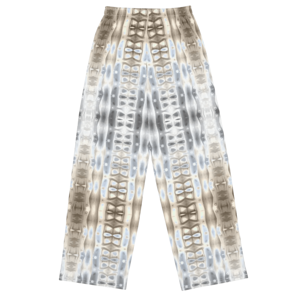 Abstract pattern in blue and brown, product image (2)