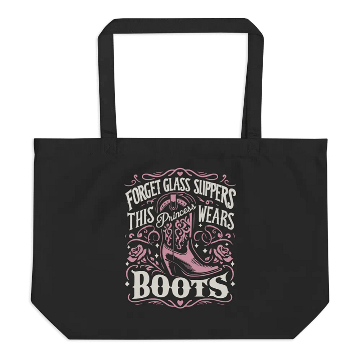 This Princess Wears Boots Tote product image (1)