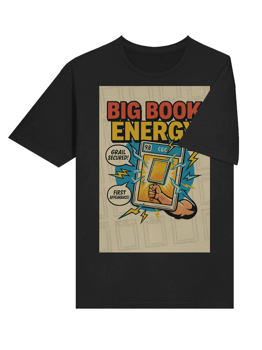 Big Book Energy T-Shirt | Grail Comic Collector Shirt for True Fans product image (89)