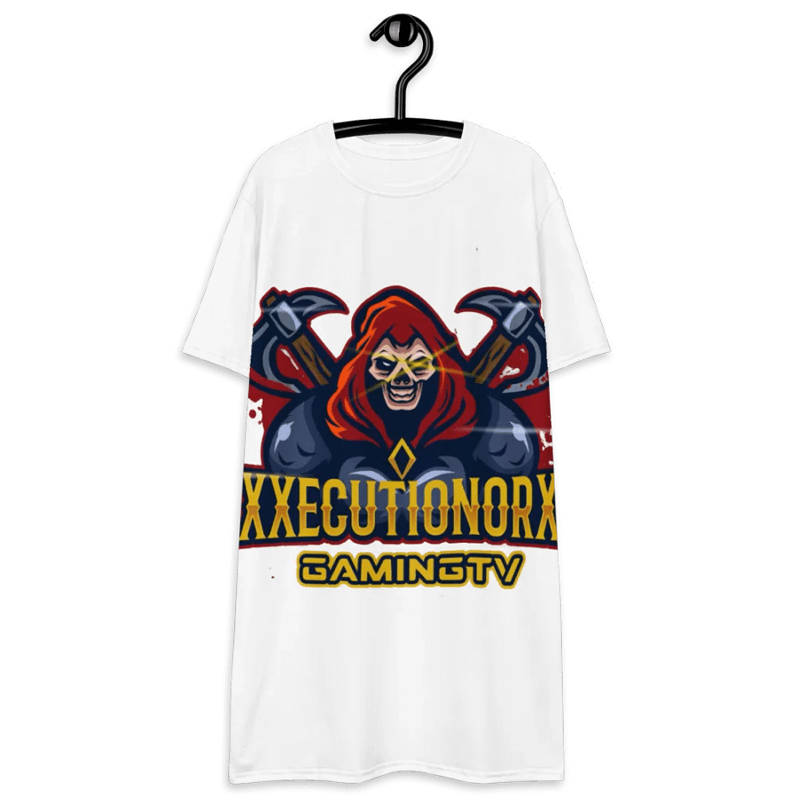 Reaper's Rage All-Over T-Shirt Dress product image (4)