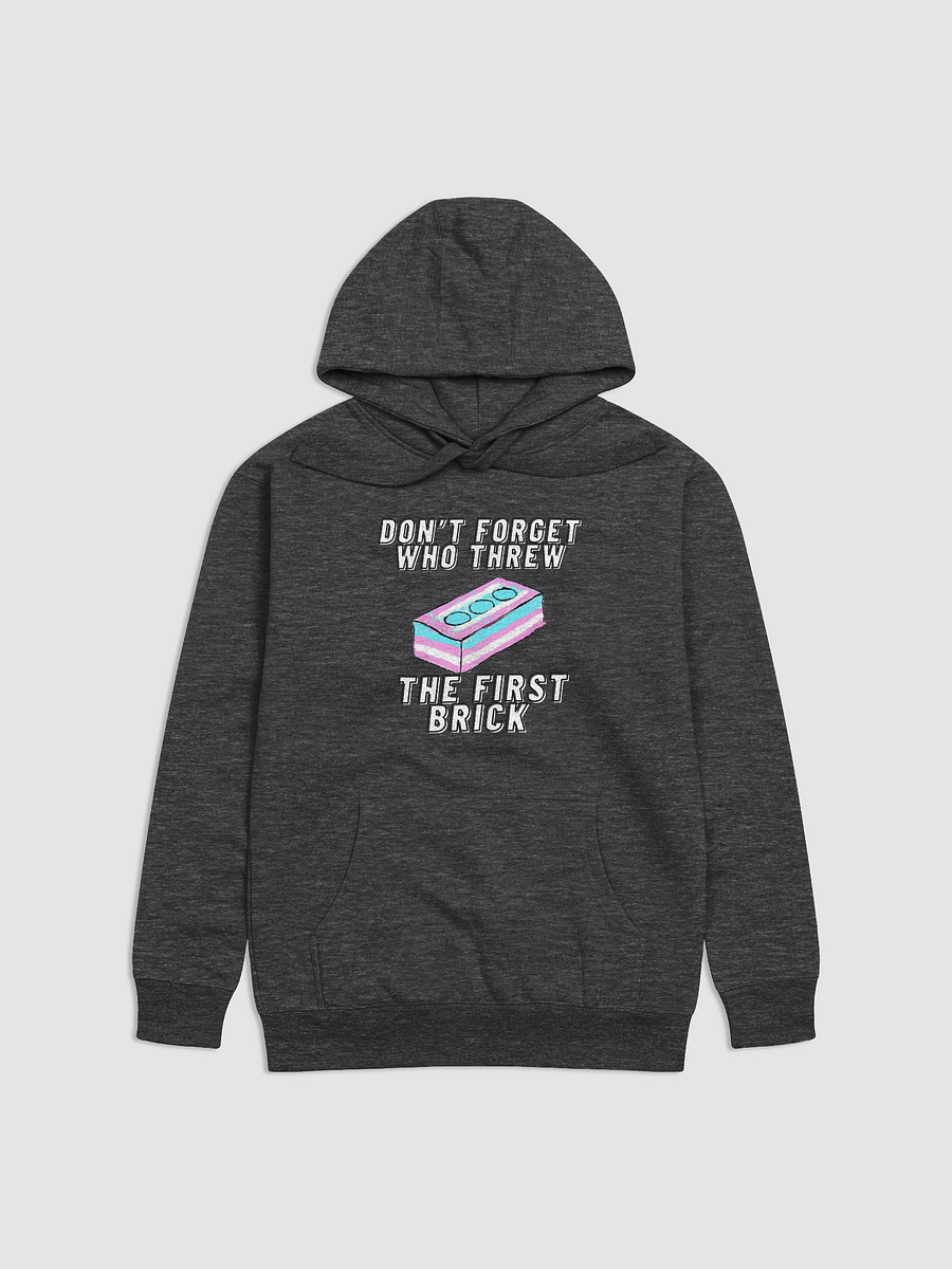 Don't Forget Who Threw the First Brick Hoodie product image (4)