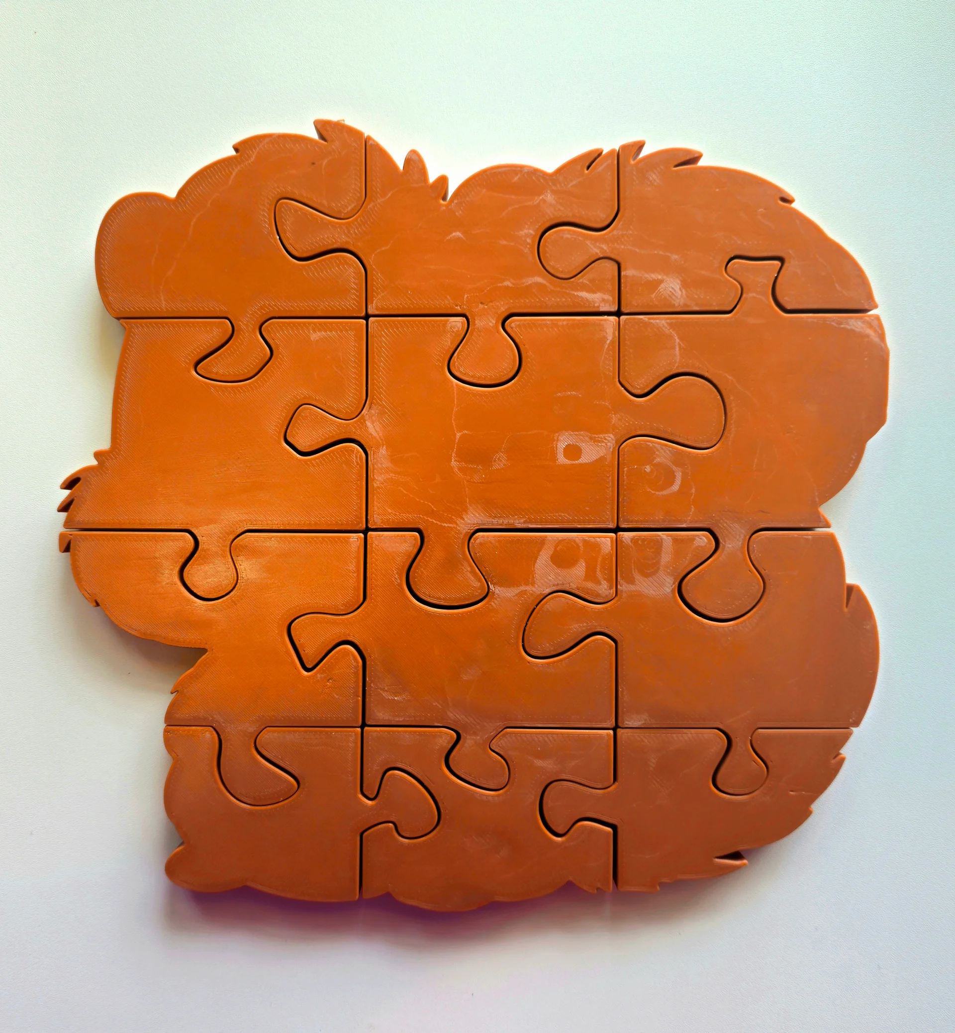 Chipmunk 3D Printed Jigsaw Puzzle – A Nutty Fun Challenge for Kids! product image (3)