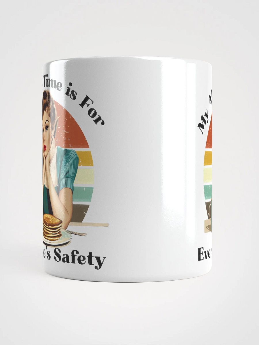 Retro Pancake My Time Mug product image (5)