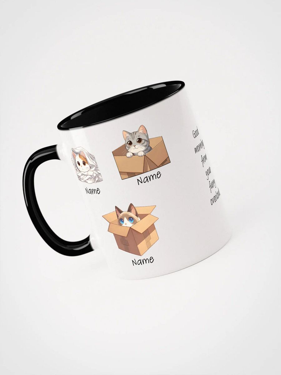 Personalized Cats, Boxes and Laundry Coloured Mug product image (3)