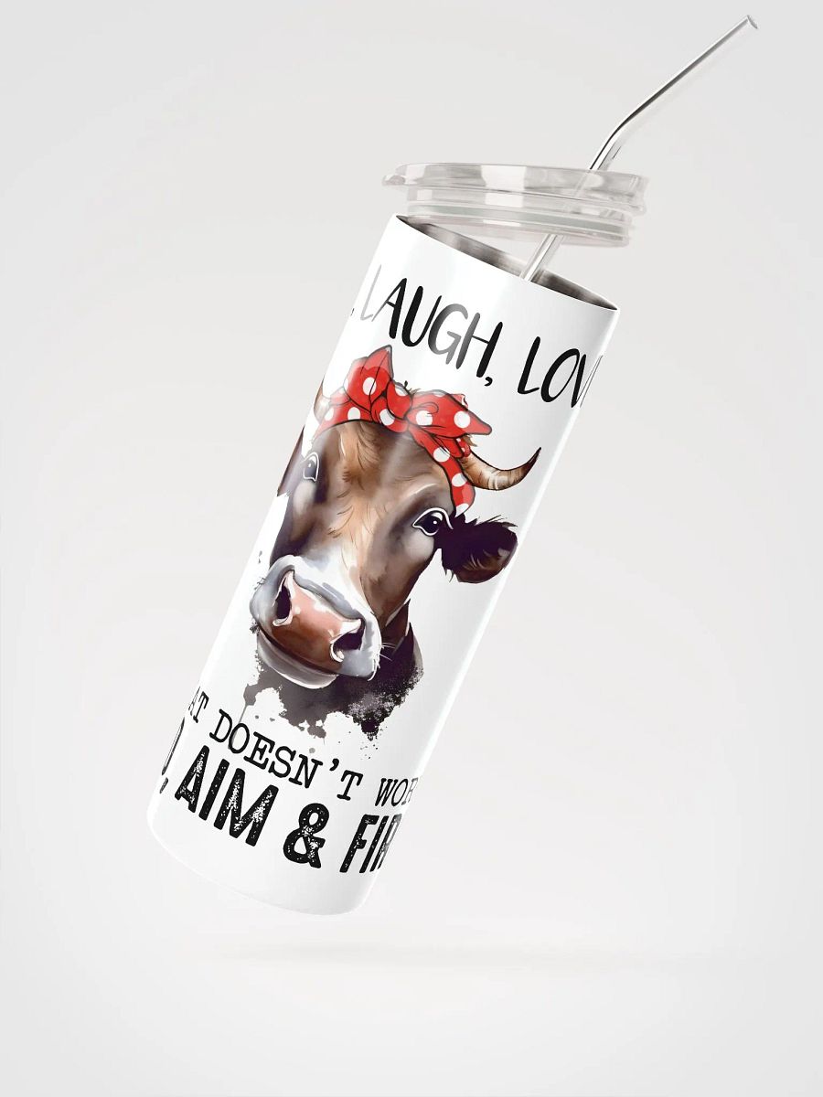 Moo-luscious Stainless Steel Tumbler product image (2)