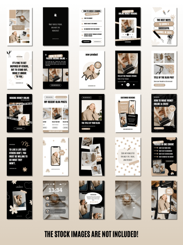 MRR/PLR Pinterest Templates for Bloggers product image (3)
