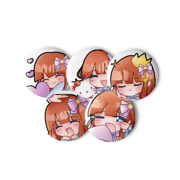 Button Set 2 - Sweet Lav product image (3)