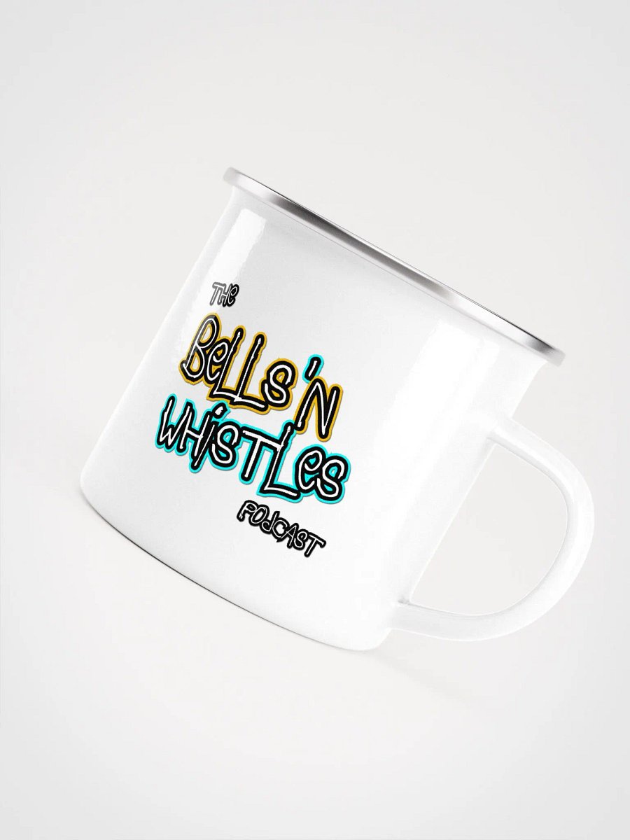 The Bells 'N Whistles Podcast Enamel Mug product image (5)