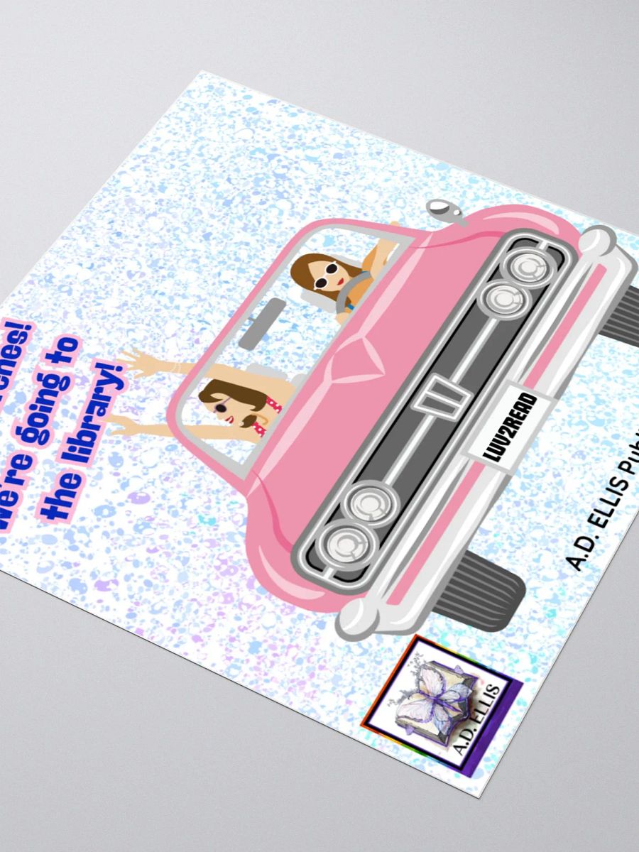 Library Sticker product image (5)
