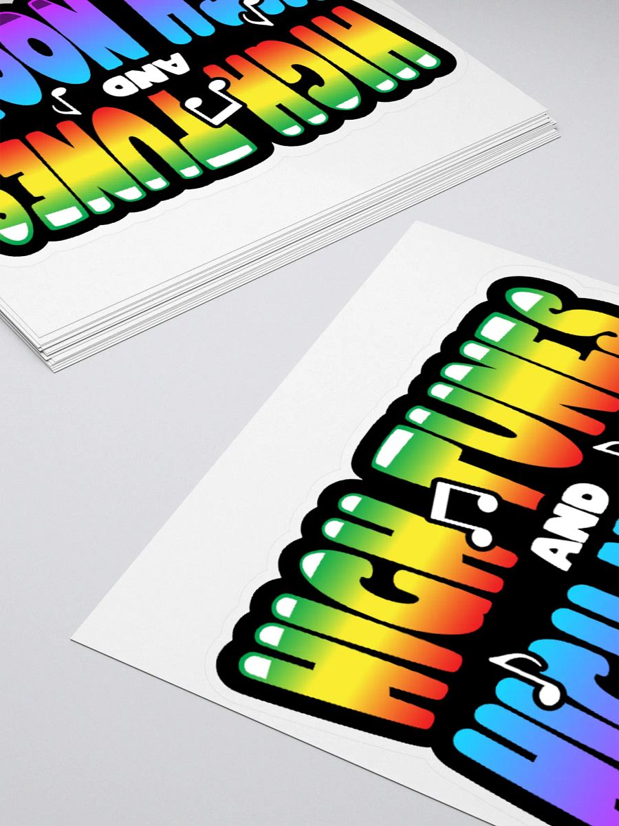 HIGH TUNES AND HIGH NOONS STICKER product image (11)